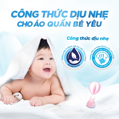 Comfort nước xả dịu nhẹ thơm hương phấn - Túi 3,6Lít