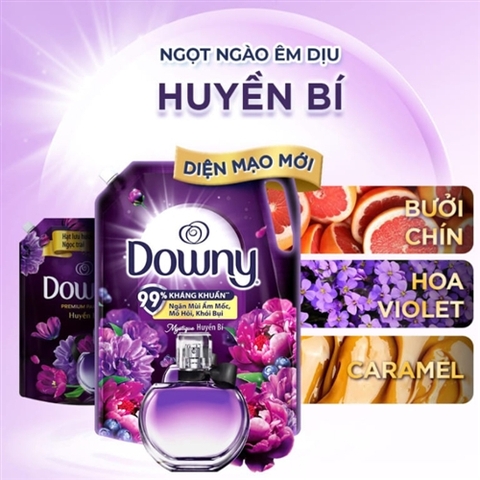 Nước Xả Vải Downy Hương Huyền Bí - Túi 2.5L