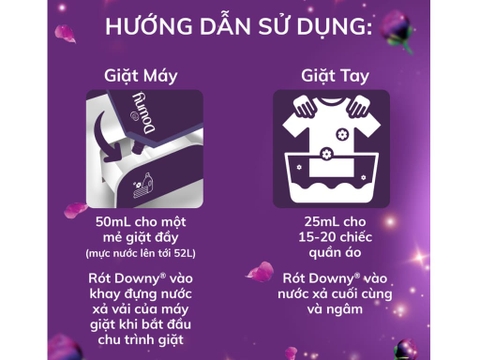 Downy Nước xả vải hương huyền bí - Gói 18ml