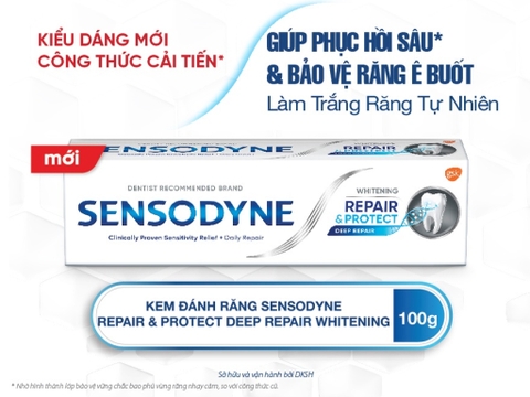 Kem đánh răng Sensodyne phục hồi pro - hộp 100g
