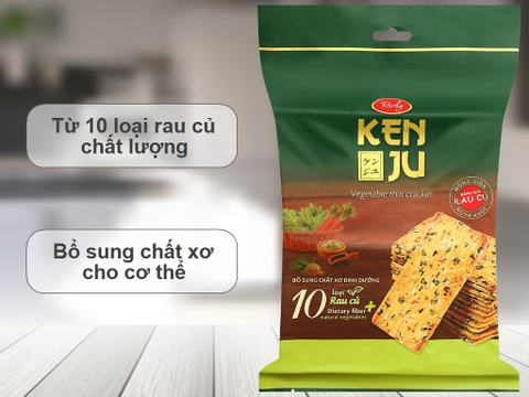 Bánh Kenju rau củ Richy - Túi 192g