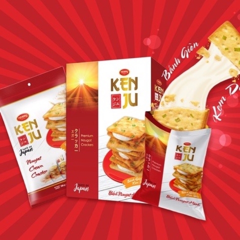 Bánh Kenju Kem dẻo Richy - Hộp 279g