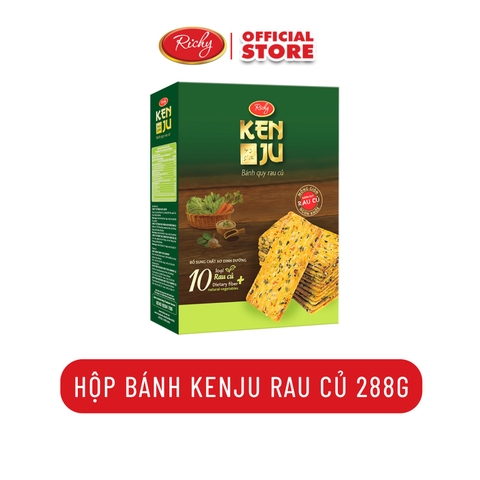 Bánh Kenju rau củ Richy - Hộp 288g | Deli Mart