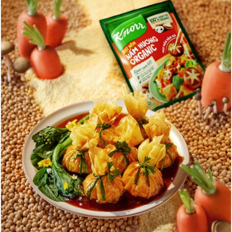 Hạt Nêm Knorr Nấm Hương Organic - 170g