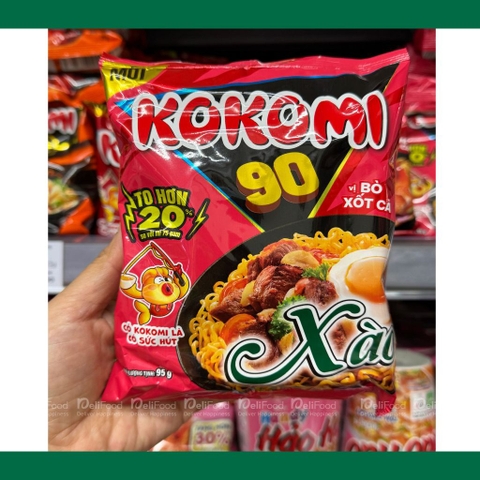 Mì Kokomi 90 Xào Bò xốt cà - gói 95g