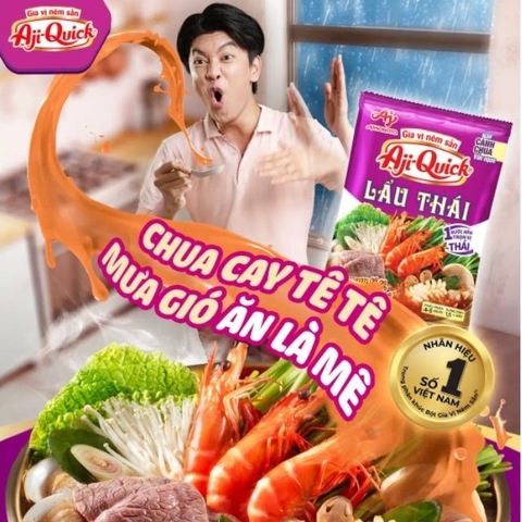 Gia vị lẩu thái Ajiquick - Gói 50g