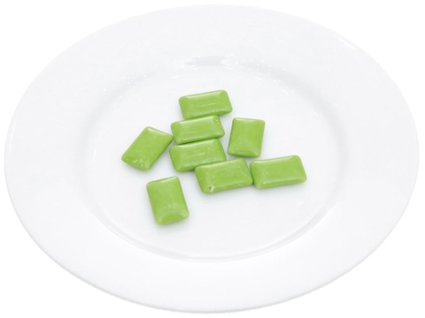 Kẹo gum không đường Lotte Xylitol hương Lime Mint vỉ 11.6g