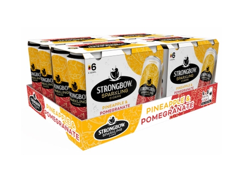 Strongbow Dứa & Lựu - Lon 320ml