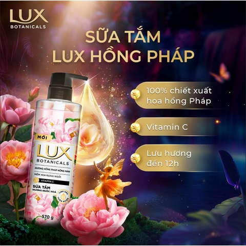 LUX Sữa Tắm Botanicals - Chai 570g
