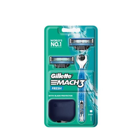 Dao Cạo Râu Gillette Mach 3 Fresh - 2 Lưỡi thay thế