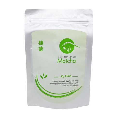 Bột Trà Xanh Matcha Fuji Vụ Xuân - Túi 50g