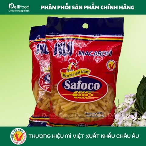 Nui ống - Nui Maccaroni - Nui Rau Củ Safoco