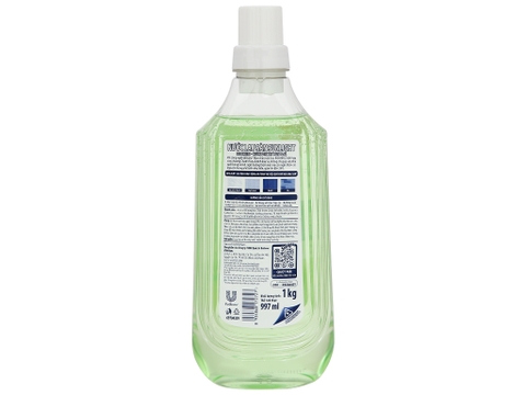 Nước lau sàn SUNLIGHT BIOSHIELD Hương Chanh Yuzu & Sả - Chai 1kg