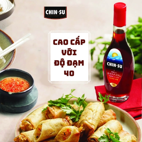 Nước mắm Chinsu Cá cơm biển Đông (xuất Nhật) - Chai 720ml