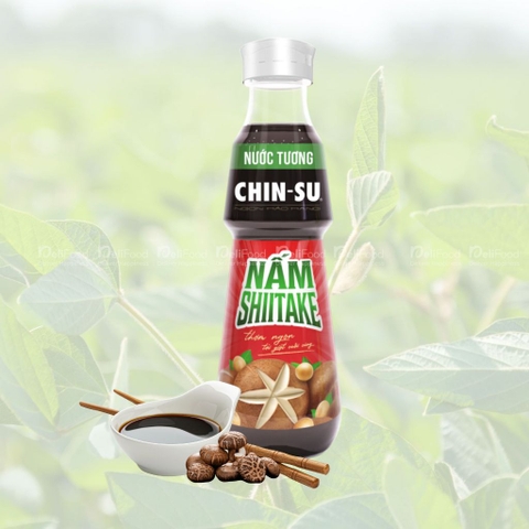 Nước tương Nấm Shiitake Chinsu - chai 500ml