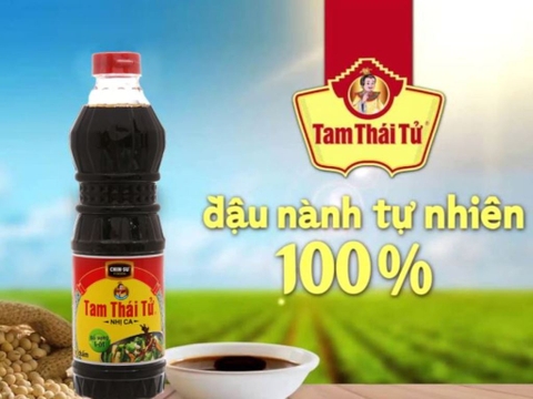 Nước tương Tam thái tử Nhị ca - chai 500ml