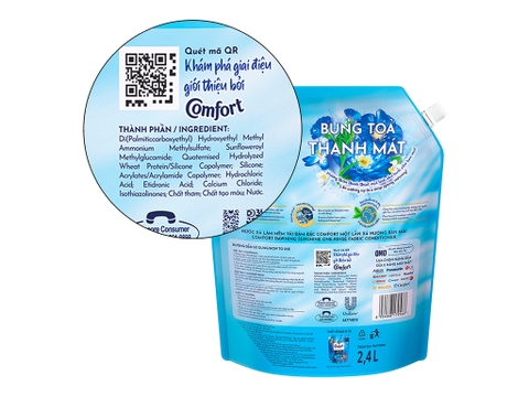 Comfort nước xả hương ban mai - túi 2,4Lít