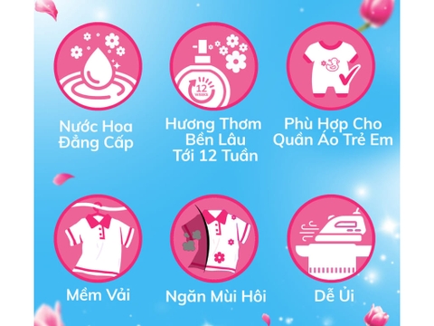 Nước Xả Downy Hương Nước Hoa 1.25L/ 1.45L /1.6L