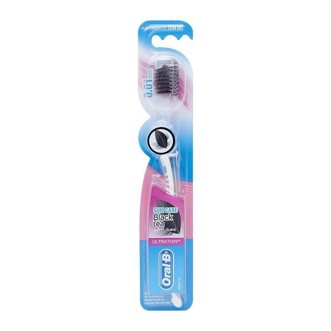 Bàn Chải Đánh Răng Oral-B Tinh Chất Trà Đen/Trà Xanh (1 Cây) – Sạch Răng, Thơm Miệng, Chính Hãng