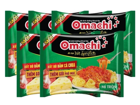 Mì Omachi sốt bò hầm