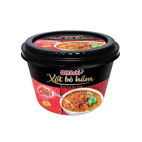 Mì Omachi sốt bò hầm