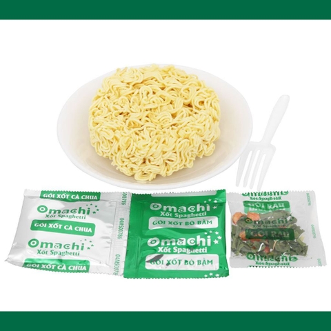 Mì trộn Omachi Xốt spaghetti - Tô 105g