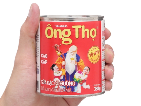 Sữa Ông Thọ Cao Cấp (Đỏ) – Hộp Thiếc 380g