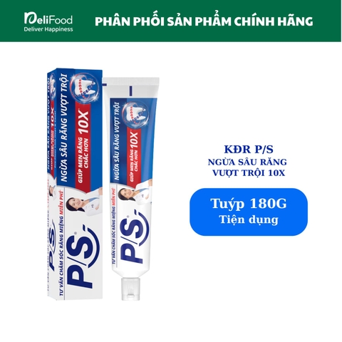 P/S Kem đánh răng Ngừa Sâu Răng Vượt Trội 180g