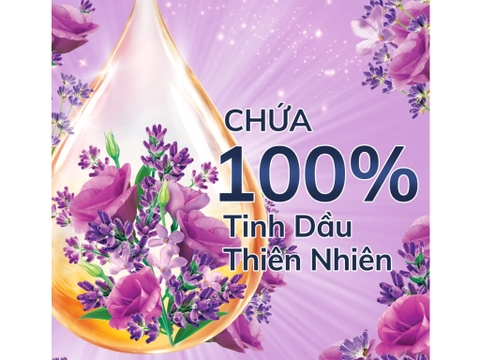 Downy nước xả vải Hương hoa oải hương - túi 2,5L
