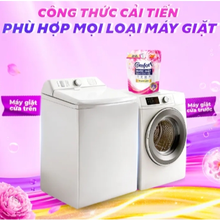 COMFORT Nước Giặt Dưỡng Vải Thanh Lịch - Túi 3.6kg
