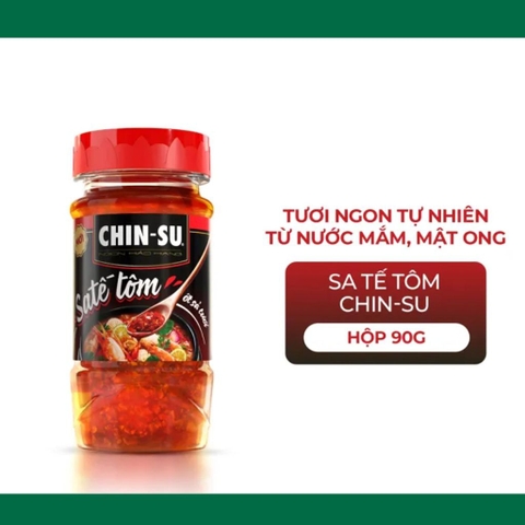 Sa tế Tôm ớt sả Chinsu - Lọ 90g