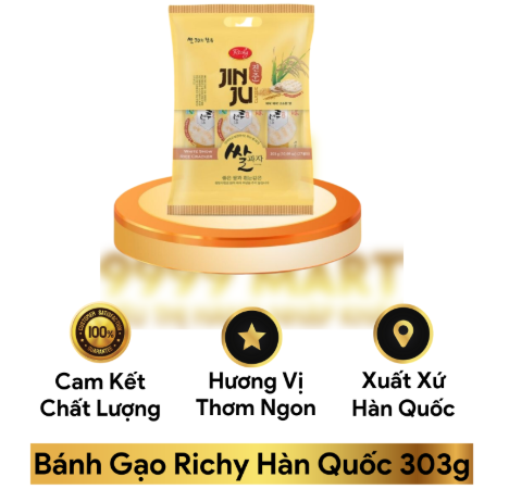 Bánh gạo Hàn quốc Richy - Túi 303g