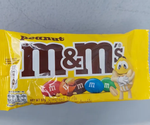 kẹo sô-cô-la đậu phộng m&m’s - gói 37g