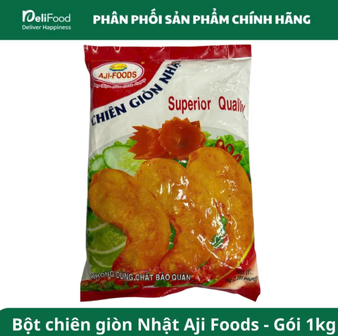 Bột chiên giòn Nhật Aji Foods - Gói 1kg