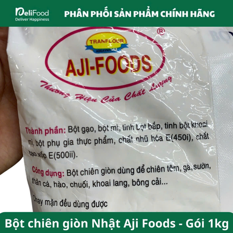 Bột chiên giòn Nhật Aji Foods - Gói 1kg