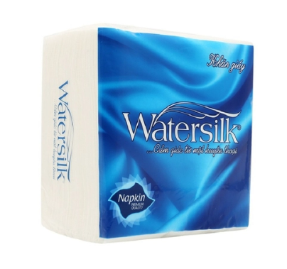 Khăn ăn WaterSilk 1 lớp 120 tờ/gói 210*210mm