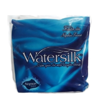 Khăn ăn WaterSilk 1 lớp 120 tờ/gói 210*210mm
