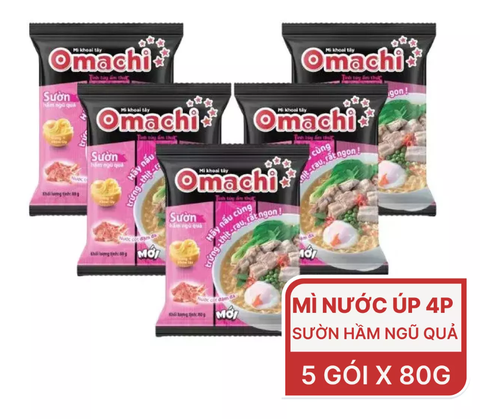 Mì Omachi sốt bò hầm