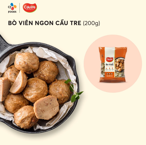 Bò Viên CJ Cầu Tre - Túi 200g