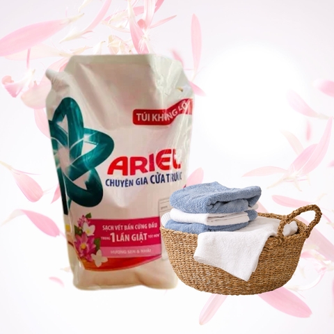 Nước Giặt ARIEL Chuyên Gia Cửa Trước - Túi 3L