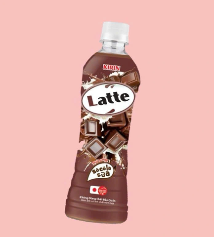 Thức uống Latte vị socola - chai 440ml