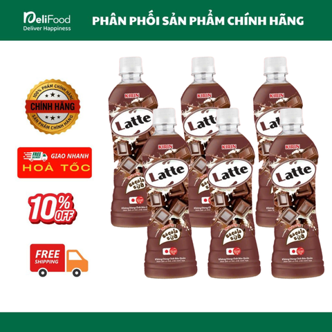 Thức uống Latte vị socola - chai 440ml