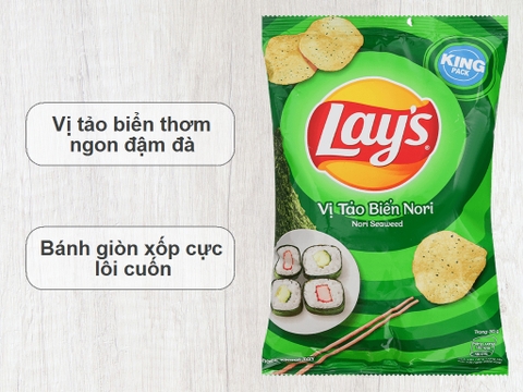Bim bim Lay's vị tảo biển Nori - Gói 53g