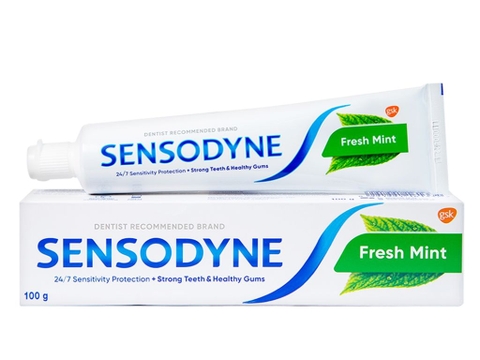 KĐR Sensodyne Bạc hà (Fresh Mint) - 100g