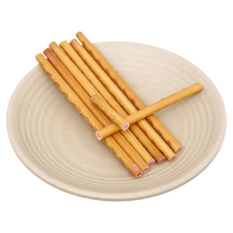 Bánh que Toppo- nhân kem dâu - Hộp 40g