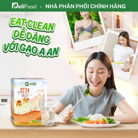 Hộp Gạo ST Hữu Cơ chính hãng - An toàn, cao cấp, Nấu cơm mẹ bầu, Nấu ăn dặm cho bé - Tiêu chuẩn Nhật