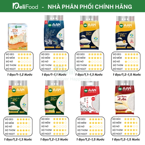 Gạo Nhật Japonica AAN chính hãng - Túi 5kg