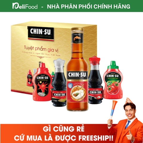 Nước mắm CHIN-SU Hương Cá Hồi Thượng Hạng 500ml