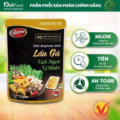 Nước dùng hoàn chỉnh Barona