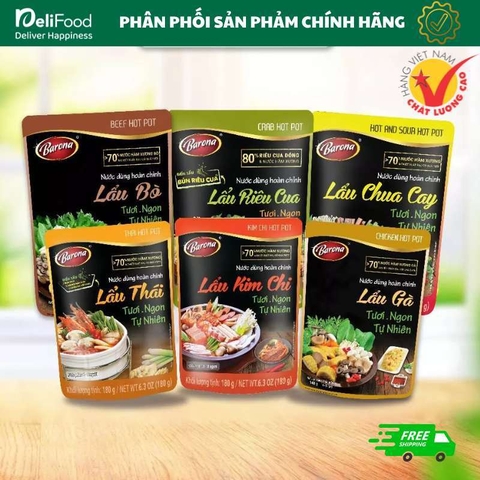 Nước dùng hoàn chỉnh Barona